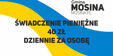 Świadczenie pieniężne 40 zł dziennie za osobę