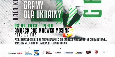 Ostatni domowy mecz i zbiórka dla Ukrainy!