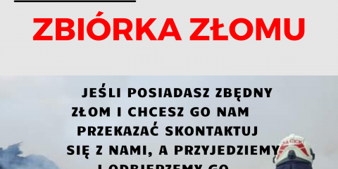 Zbiórka złomu dla OSP Radzewice