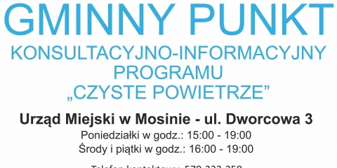 Wznowienie działalności punktu informacyjnego
