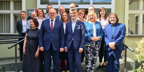Delegacja z Seelze z wizytą w Mosinie