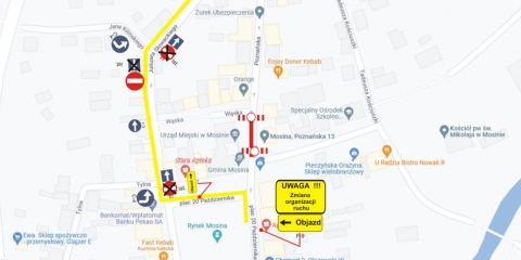 Zmiana organizacji ruchu w związku awarią sieci wodociągowej
