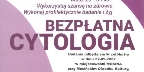 Bezpłatna cytologia
