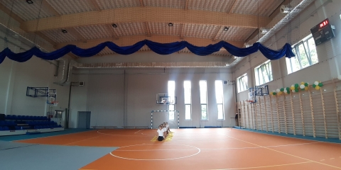 Sala gimnastyczna w Rogalinie