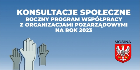 Ogłoszenie o konsultacjach społecznych