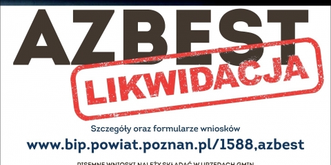 Likwidacja wyrobów zawierających azbest
