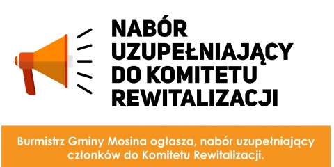 Komitet Rewitalizacji - ogłoszenie  