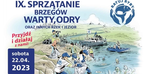 IX Sprzątanie brzegów Warty, Odry oraz innych rzek i jezior