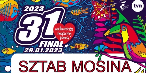 Wielka Orkiestra Świątecznej Pomocy gra w Mosinie