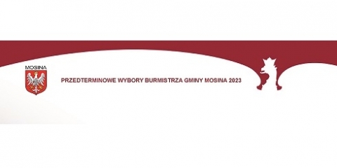 Wyniki wyborów Burmistrza Gminy Mosina