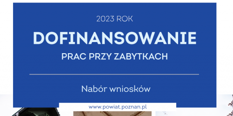 Zabytki dofinansowanie – nabór wniosków 2023