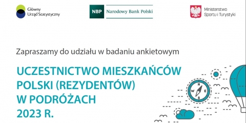Badanie ankietowe "Uczestnictwo mieszkańców Polski w podróżach".
