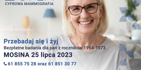 Bezpłatna mammografia