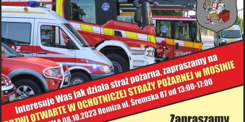 Drzwi Otwarte w OSP Mosina