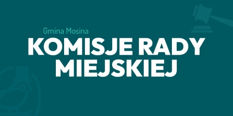 Terminarz posiedzeń Komisji Rady Miejskiej