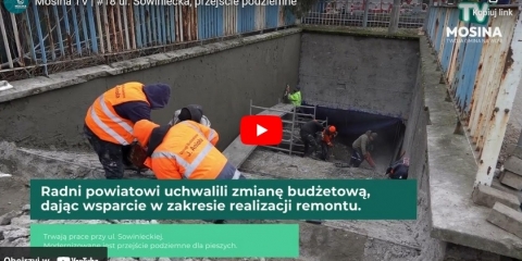 Mosina TV | #18 ul. Sowiniecka, przejście podziemne
