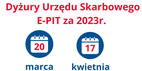 Dyżur E-PIT za 2023 r. w Mosinie 