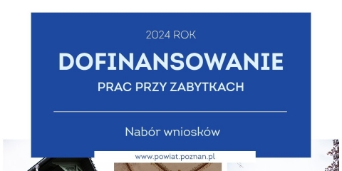 Dofinansowanie prac przy zabytkach