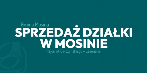 Sprzedaż działki w Mosinie