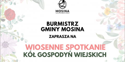Wiosenne spotkanie Kół Gospodyń Wiejskich