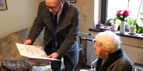 Szacowna jubilatka z Krosinka