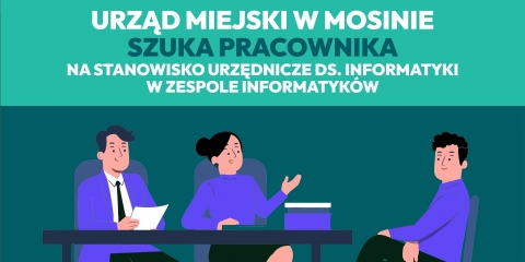 Praca w Urzędzie Miejskim w Mosinie