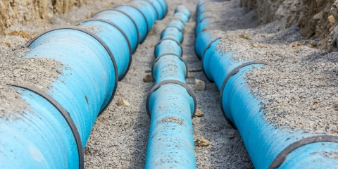 Magistrala wodociągowa w  Mieczewie