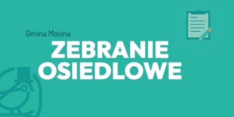 Zebranie osiedlowe