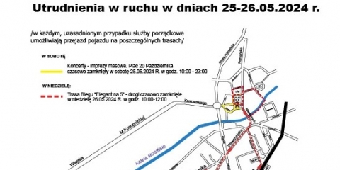 Czasowe utrudnienia w ruchu