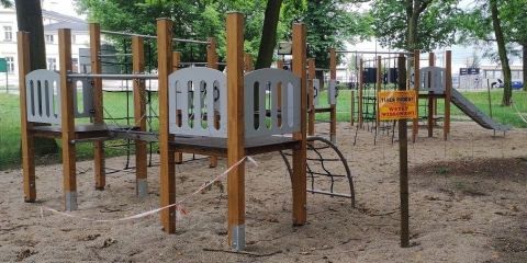 Plac zabaw w Ptasim Parku