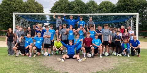 Piłkarska wymiana z klubem SV Dedensen