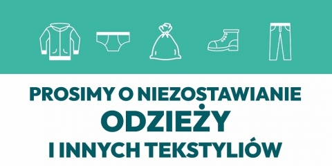 Kontenery na odzież zlikwidowane