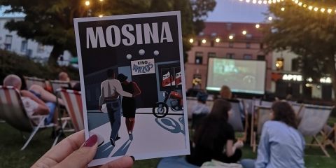 Kino plenerowe w Strefie Relaksu