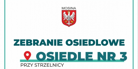 Zebranie mieszkańców Osiedla nr 3