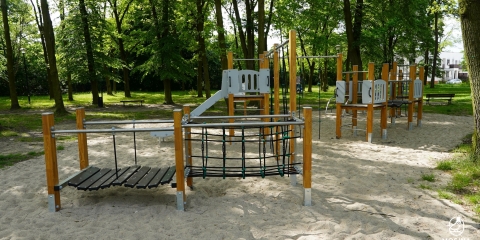 Nowy plac zabaw w Mosinie