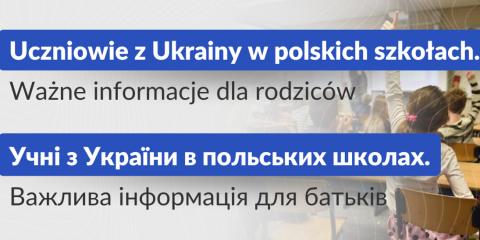 Uczniowie z Ukrainy w polskich szkołach