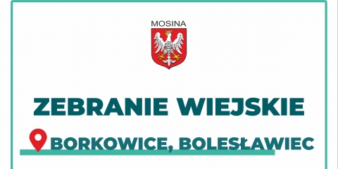 Zebranie wiejskie Sołectwa Borkowice, Bolesławiec