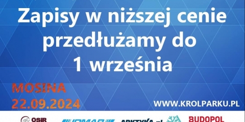 Trwają zapisy na 8 edycję Króla Parku
