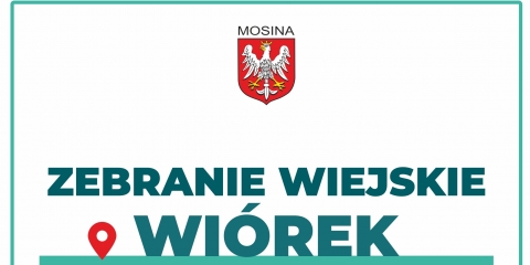 Zebranie wiejskie sołectwa Wiórek