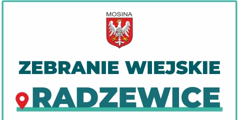Zebranie wiejskie sołectwa Radzewice