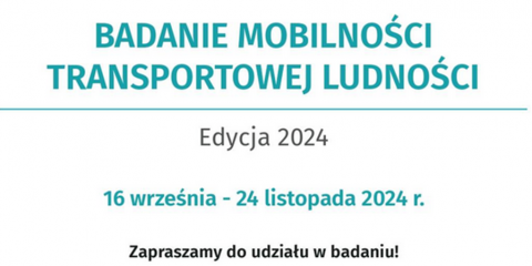Bdanie mobilności transportowej ludności BMTL