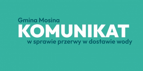 Przerwa w dostawie wody