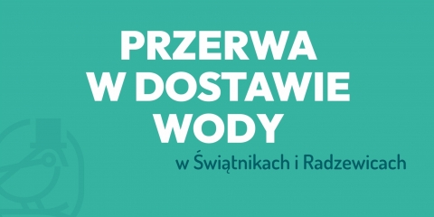 Przerwa w dostawie wody