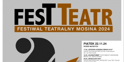 Festiwal Teatralny FesTTeatr Mosina 2024