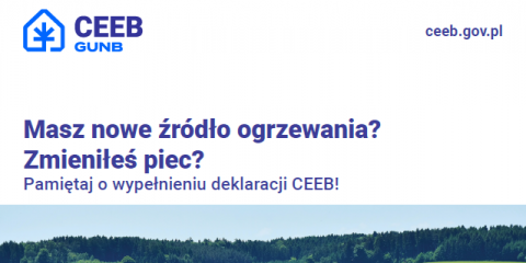 Masz nowe źródło ogrzewania? Zmieniłeś piec?
