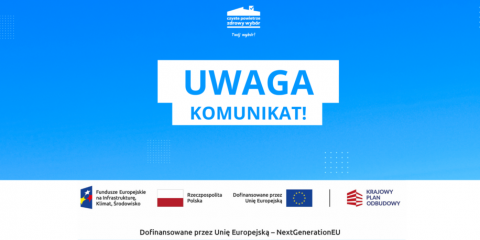 Komunikat WFOŚIGW  w Poznaniu 