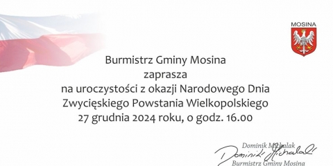 Obchody Narodowego Dnia Zwycięskiego Powstania Wielkopolskiego
