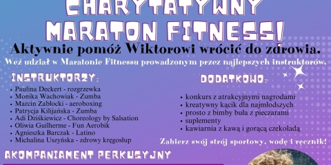 Charytatywny maraton fitness