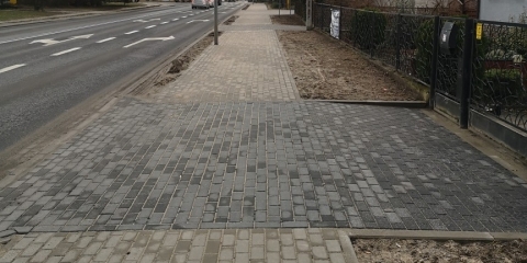 Remont ciągu pieszego w ul. Mostowej w Mosinie