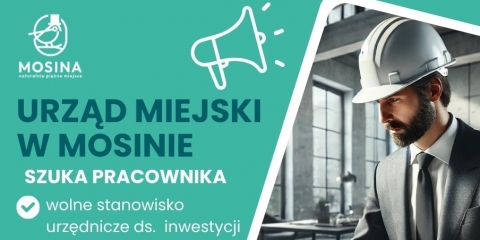 Praca w Urzędzie Miejskim w Mosinie!
